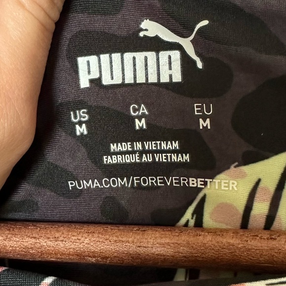 Puma Women’s Athletic Shorts with Pockets - Picture 2 of 4